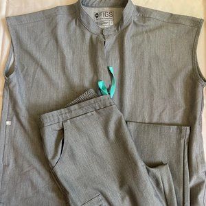 Women's FIGS Scrub Set - Graphite